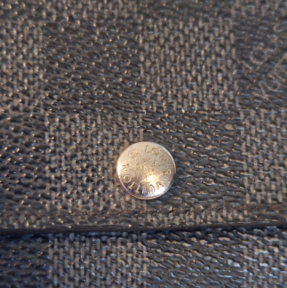 CLEAN 💥Unisex Louis Vuitton Damier Graphite Key Cles - Picture 3 of 15